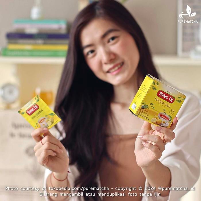 

8SXE Tong Tji Teh Celup Lemon Tea Box 15Tb Premium Hotel Tea Cafe Horeca
