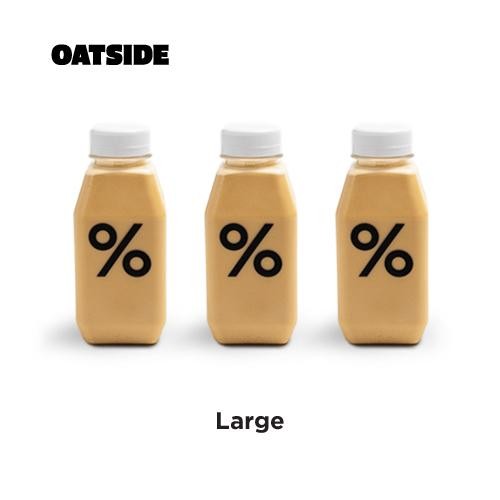 

8SXE % Arabica Oatside Oat Milk Cafe Latte 3X Bottle (330Ml)