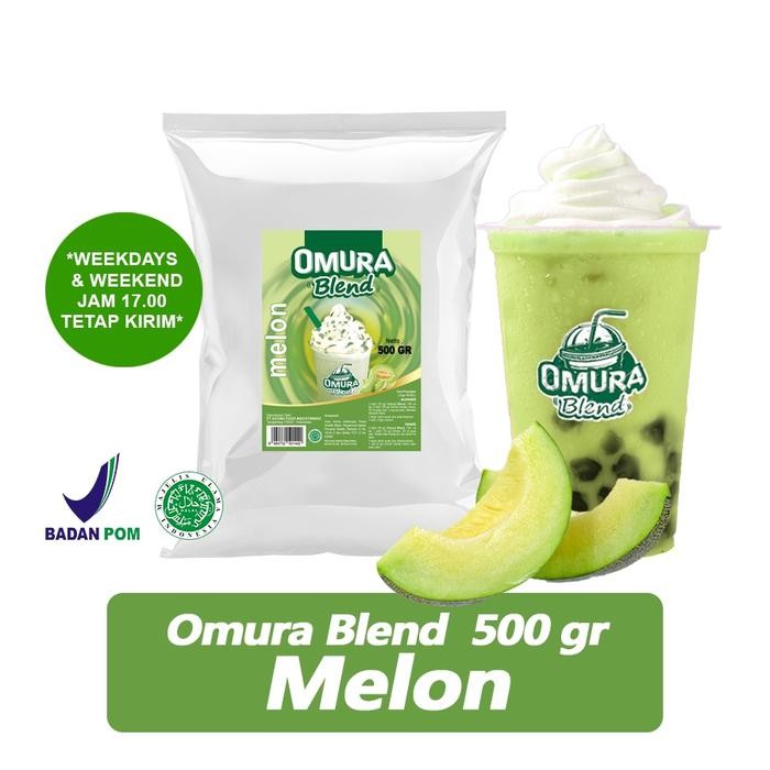

8SXE Omura Blend Bubuk Minuman Rasa Melon Powder Drink 500 Gr Omura Powder