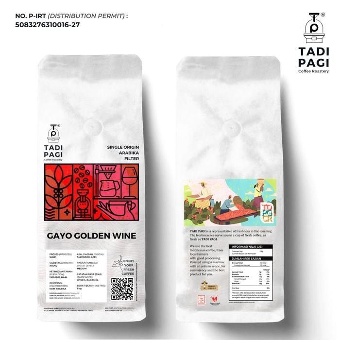 

8SXE Gayo Golden Wine Roast Bean Coffee 500 Gram