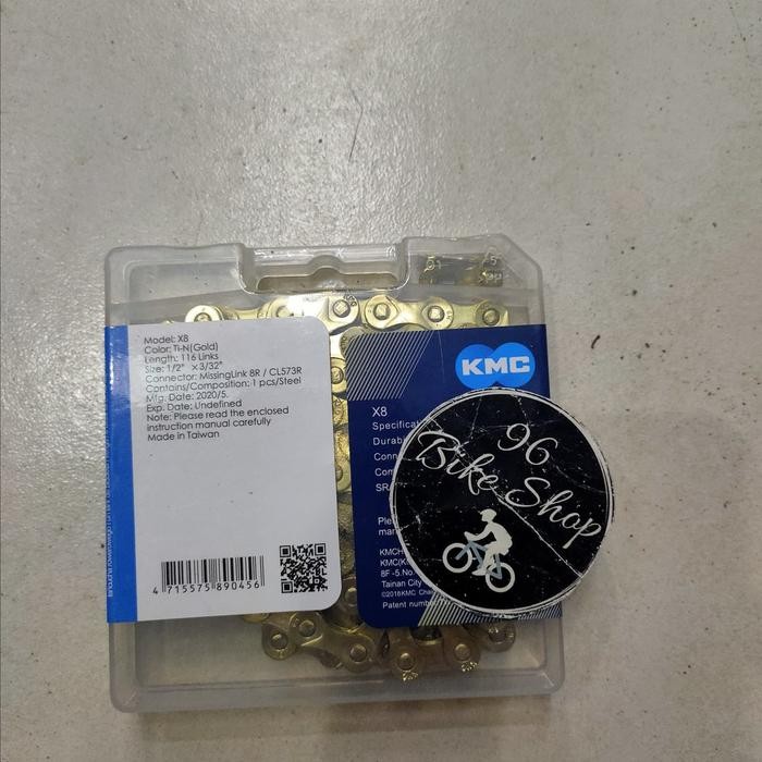 Murah Rantai Kmc 9 Speed X9 Solid Gold