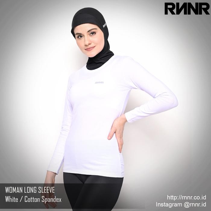 BAJU OLAHRAGA MUSLIM KAOS LENGAN PANJANG SEPEDA LARI WANITA MUSLIMAH