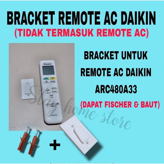 (Expert) Bracket Holder Remote AC Daikin