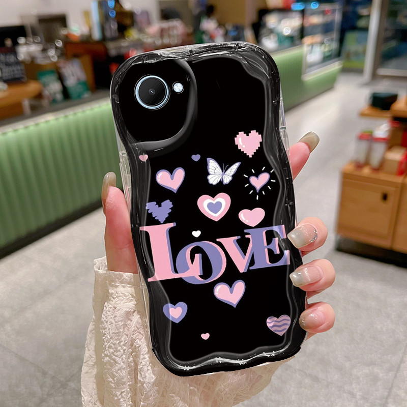Casing Hp Untuk Realme C30 Realme C30s Realme Narzo 50i Prime Case LOVE Mode Kasing Silikon Softcase