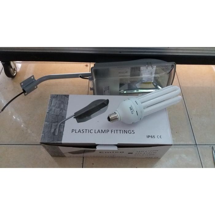 Populer Kap Lampu Jalan/Pju +Lampu Jumbo 45W / Box Lampu Penerang Jalan +Lampu