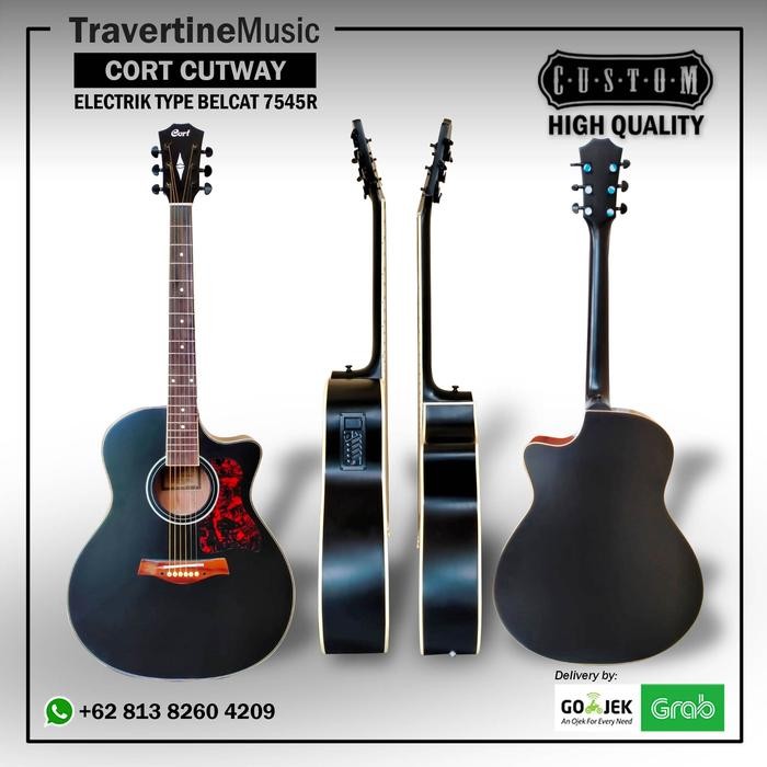 Gitar Akustik Elektrik Cort