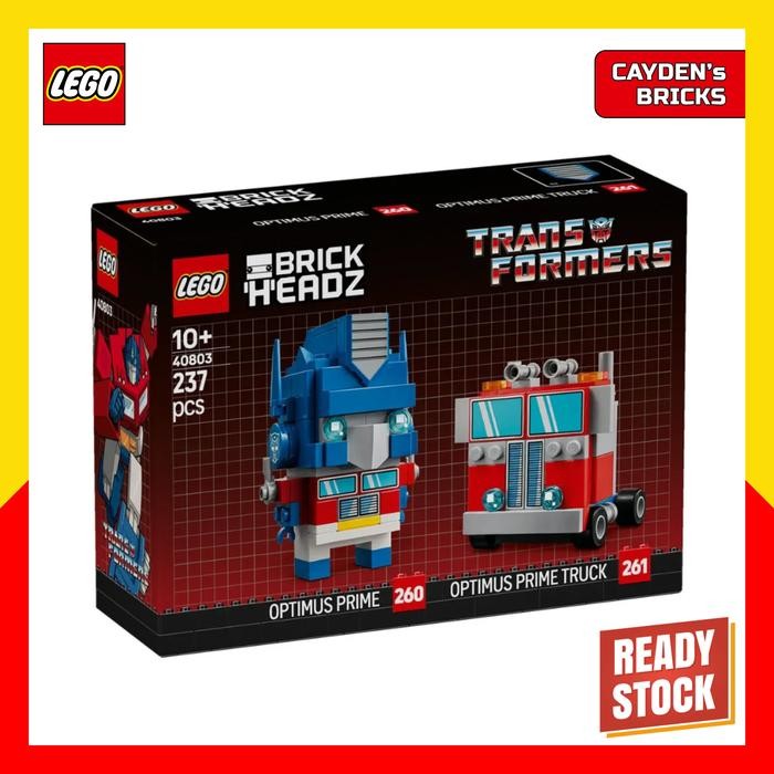 LEGO Bricksheadz 40803 Optimus Prime Robot & Vehicle