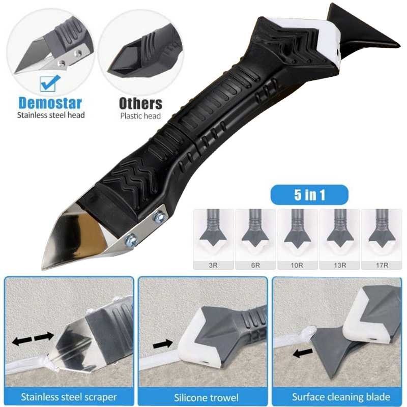 

WALFRONT Set Pembersih Perapi Lem Silikon Sealant Tool Scraper 33 in 1 - WL001