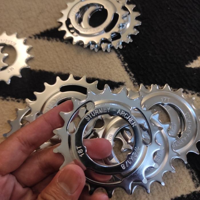 single COG 16T, 17T, 18T, 19T, 20T Original Sturmey Archer