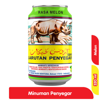 

Sinde Larutan Penyegar Cap BADAK Melon 320 ml