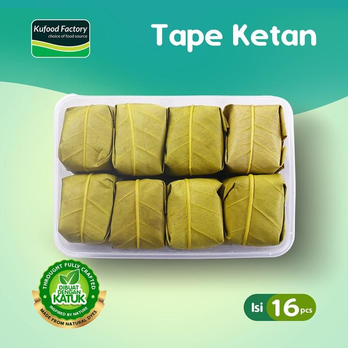 

Tape Ketan Ciremai Isi 16 Fresh & Legit By Kufood Factory