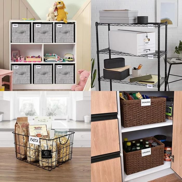 

30pcs Label Harga Mika Price Tag Holder PVC Alat Transparan