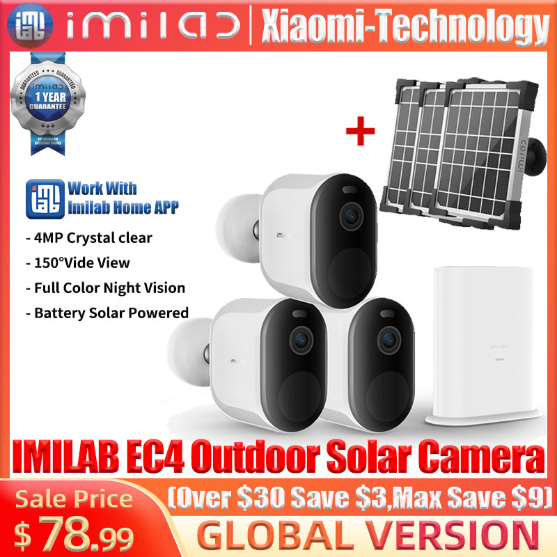 IMILAB EC4 Wirless Outdoor Camera Vedio Surveillance Wifi 4MP HD IP