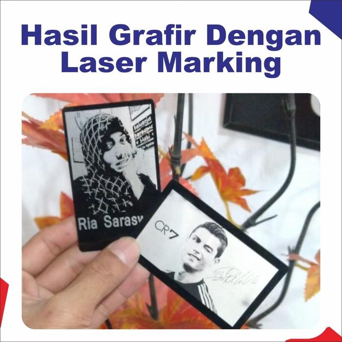 

Blank Card Stainless/Kartu Nama Metal/Plat stainless marking limitd