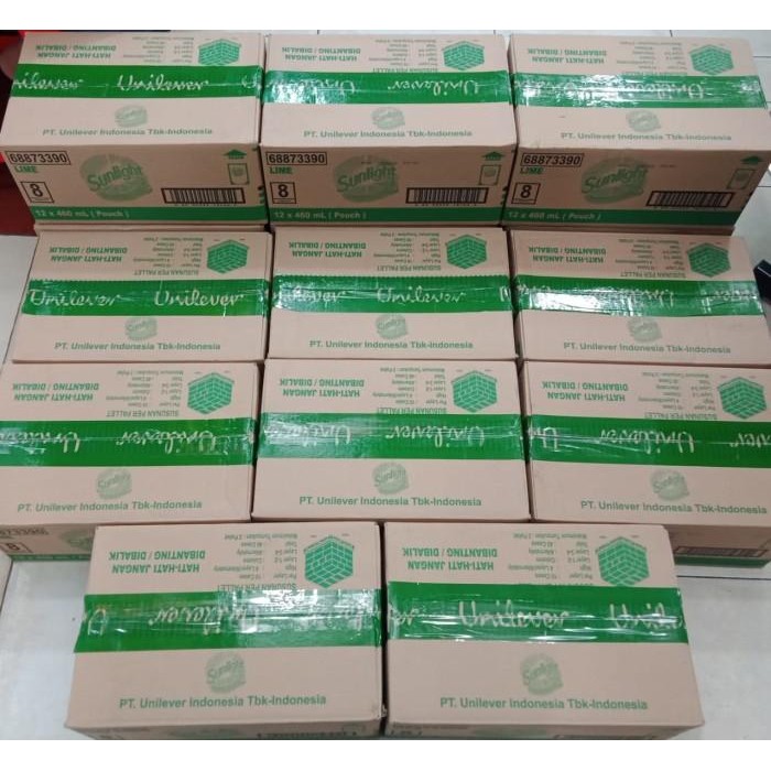 FAB0 Sunlight 1 Dus Isi 12Pcs 460Ml 560Ml 700Ml Original