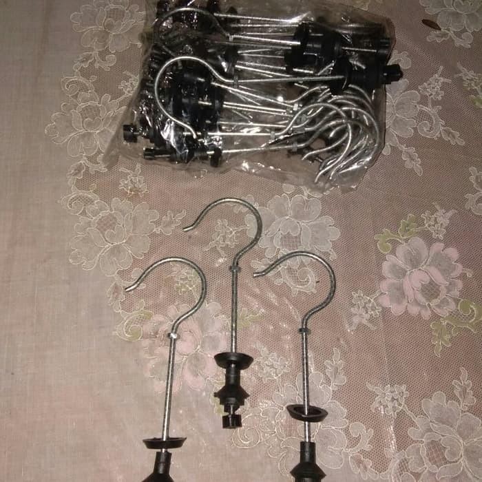 PREMIUM GANTUNGAN KAWAT EBOD JAYA PION KAYU DAN PION PLASTIK UNTUK CANTOLAN SANGKAR BURUNG KECIL