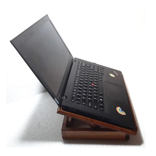 Terbatas Stand Laptop Kayu Mahoni Jati Size L Meja Lipat Hijrah 40X50Cm 124101 Termurah
