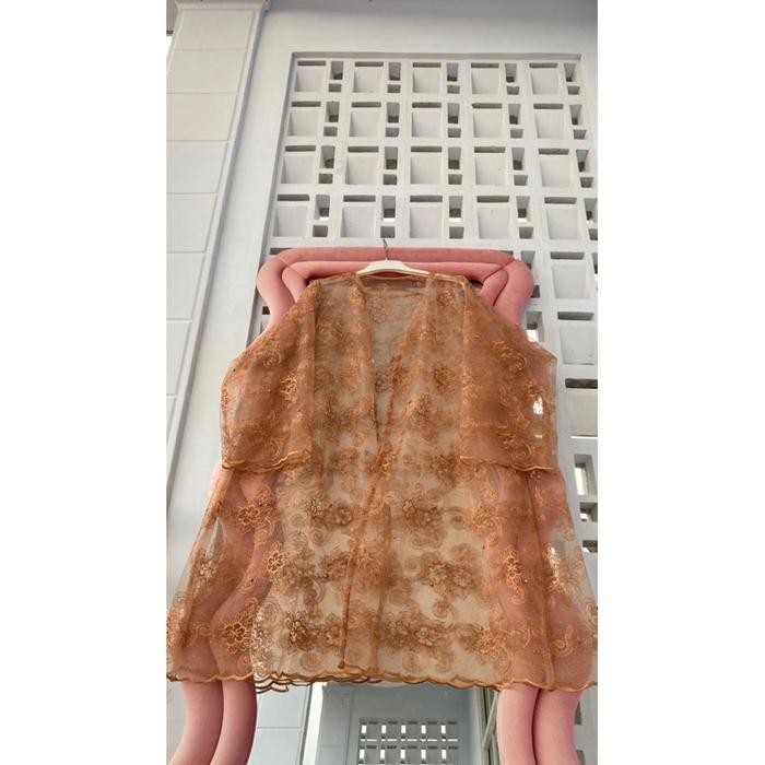 (Expert) Outer Jumbo Brokat CHANSAA LD 150 BB 90-130KG Kondangan Muslim Bigsize Mewah