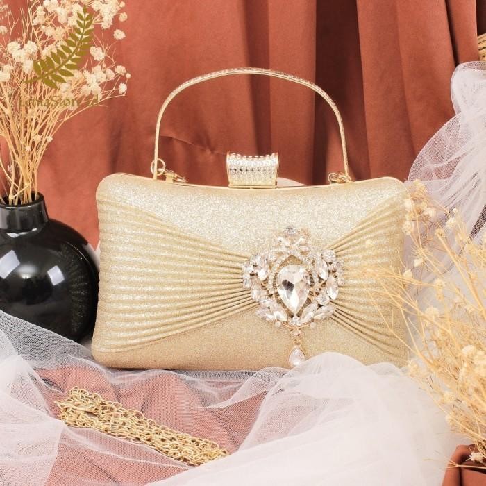 TAS PESTA DOMPET CLUTCH WANITA SELEMPANG HANDBAG IMPORT PREMIUM 11
