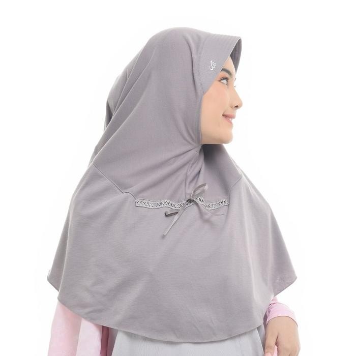 (Expert) Kerudung Rabbani Instan KALIA dengan Pita Serut Depan, Bahan Kaos PE