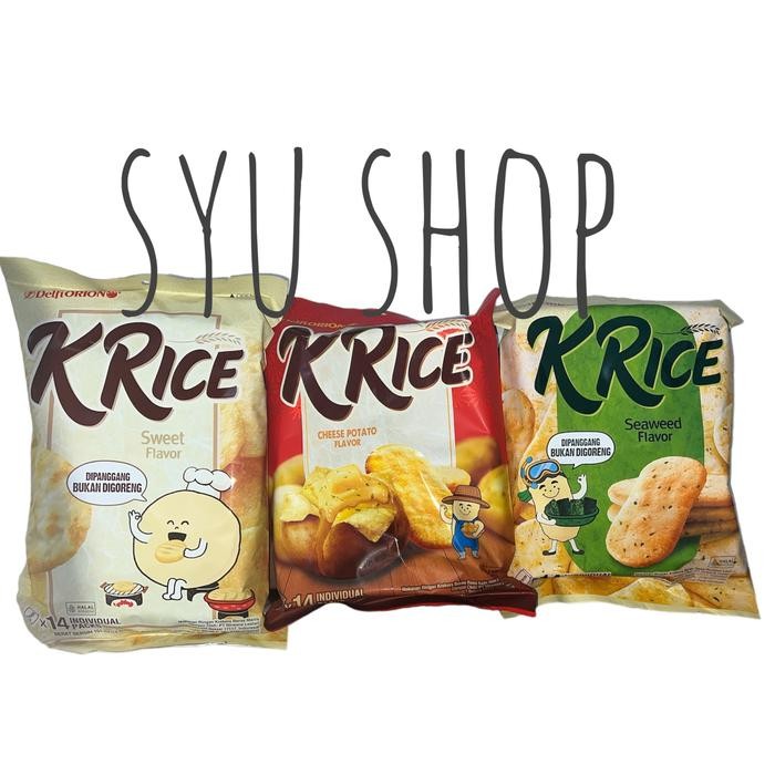 Q2PT O'Rice Orice O Rice Crackers Original Sweet Seaweed Delfi Orion