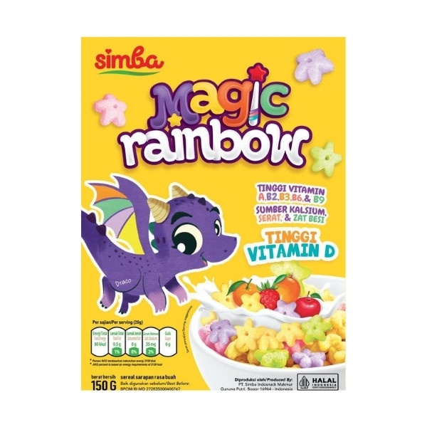 

SIMBA MAGIC RAINBOW BOX 150 GR