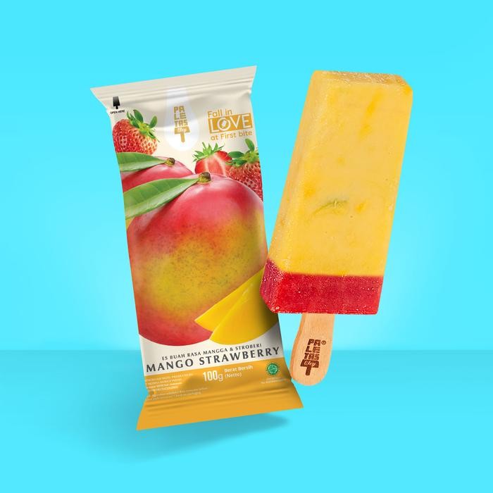 

OR6T Ice Cream Paletas Wey Premium Mango Strawberry Gula Ice