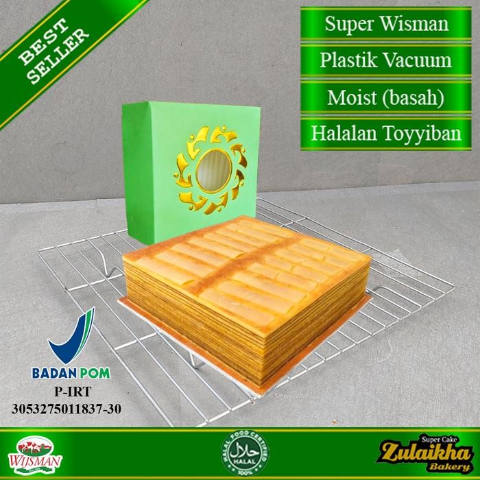 

OR6T Lapis Legit Keju Super (Full Wisman) 20X20 Cm