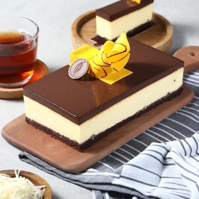 

OR6T Dapur Cokelat - Pudding Cheese Cake 20X10 Kue Ulang Tahun