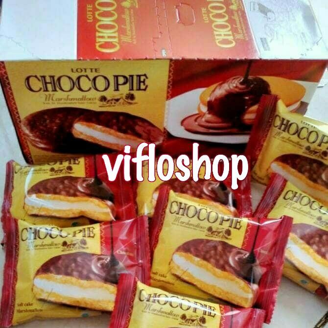 

OR6T Lotte Choco Pie /Chocopie Bolu Box (Isi 12)