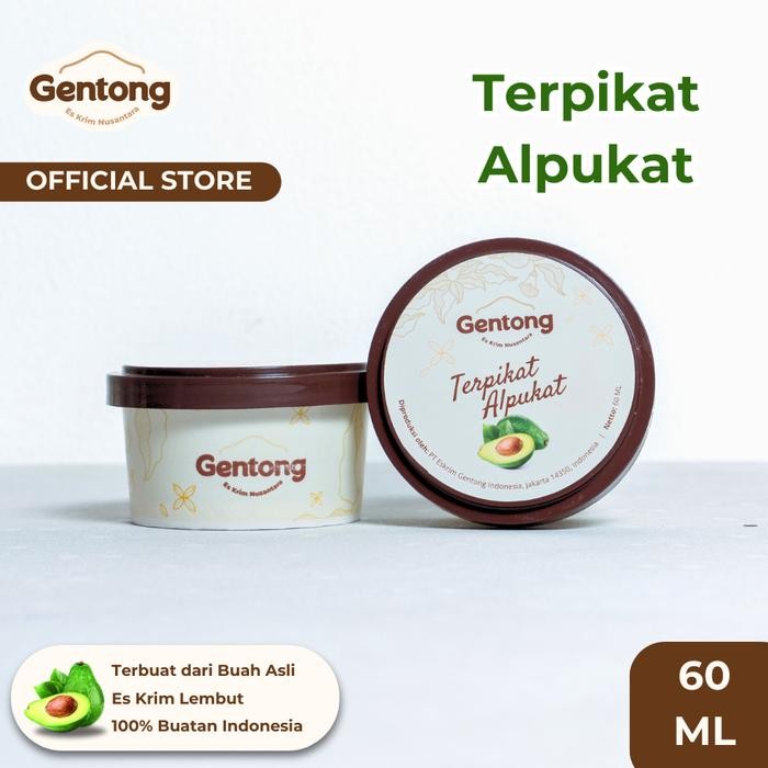 

OR6T Terpikat Alpukat (Avocado) Es Krim Gentong - Party Cup (60 Ml)