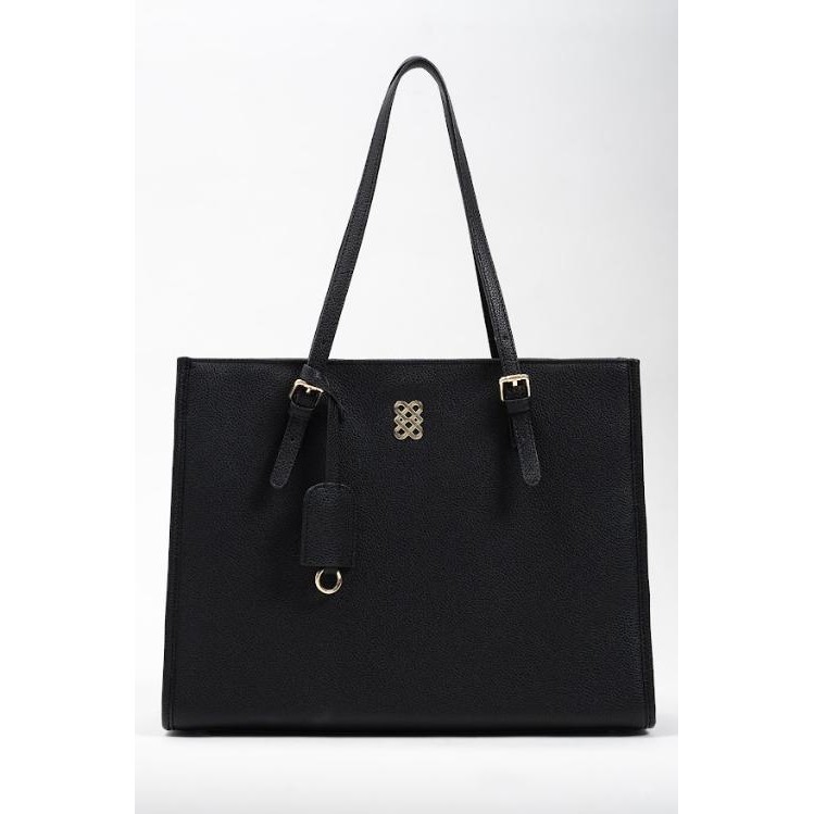 Pomelo. Odile Pomelo Tote Bag - Black
