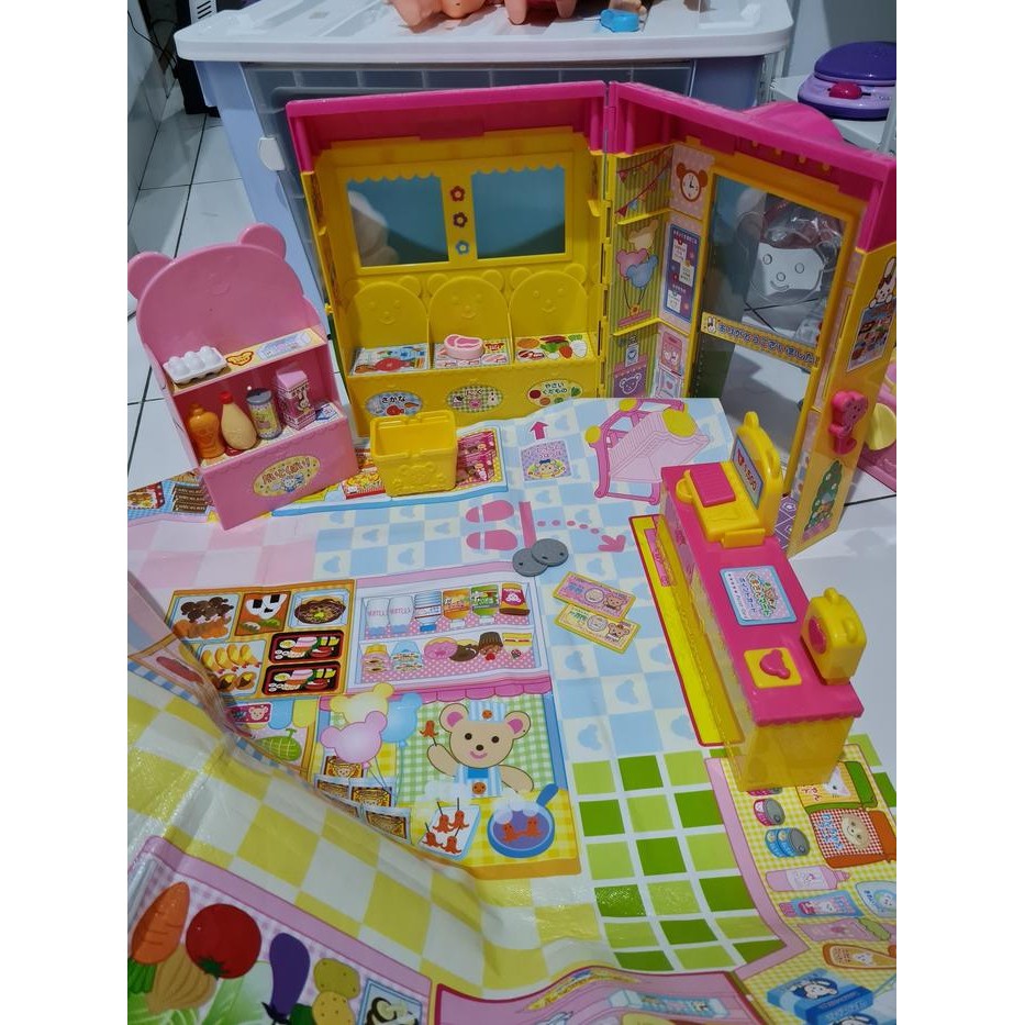 (Allthebest) Preloved mainan boneka anak mell chan supermarket