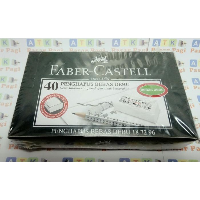 

Penghapus Stip Faber Castell Kecil Putih ( Free Dust )