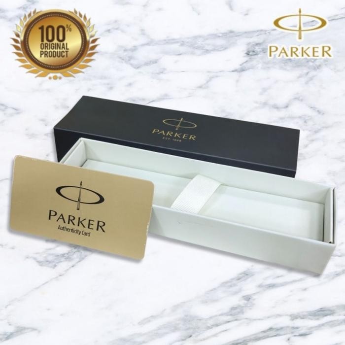 

Pen Parker Jotter Ss Original + Free Grafir Laser Nama-Bonus 1 Refiil