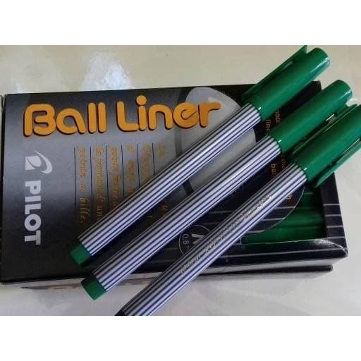 

Pulpen Pilot Balliner Hijau Per Lusin