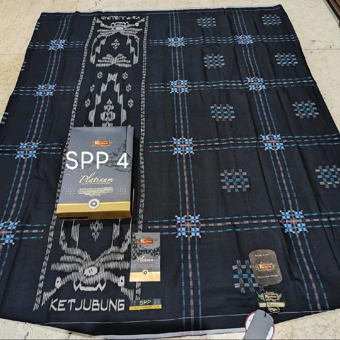 (Expert) Sarung Ketjubung Platinum SPP Gold Hitam