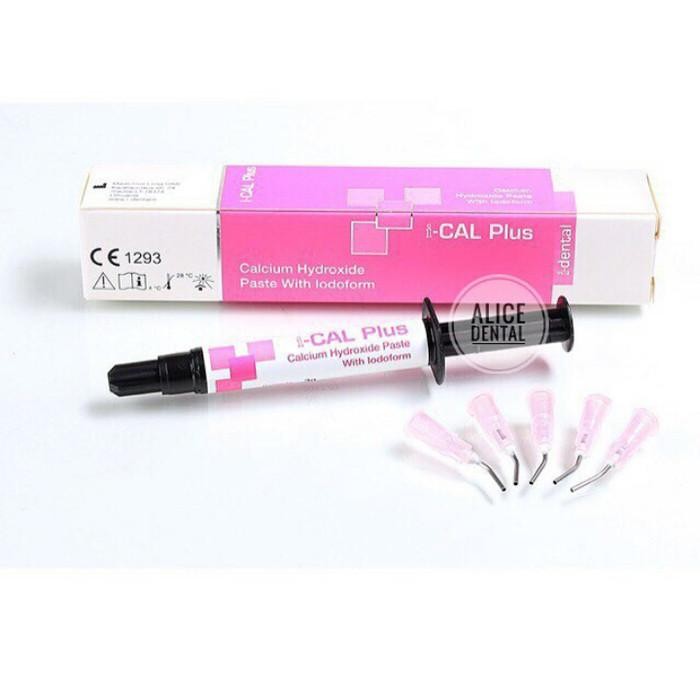 Limited Calcium Hydroxide With Iodoform Ca(Oh)2 Caoh I-Cal Plus I-Dent Ical Termurah
