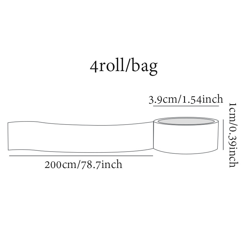 

4Style 1Roll/bag Freedom Piece Series Tape Set DIY Handbook Scrapbook Photo Frame Calendar
