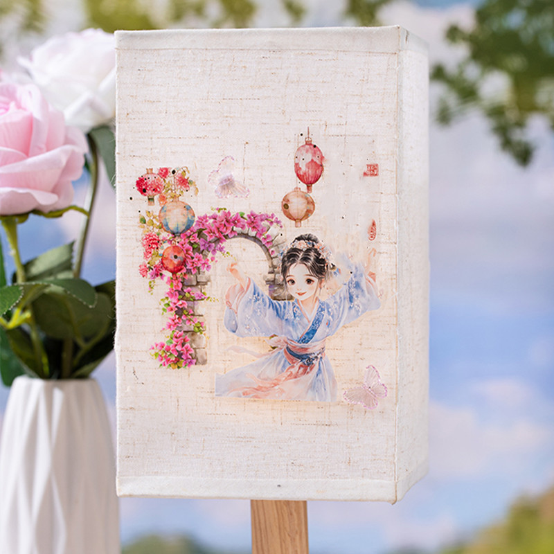 

1Style 60Pcs/bag Cute Ancient Style Character Theme Stickers DIY Handbook Material