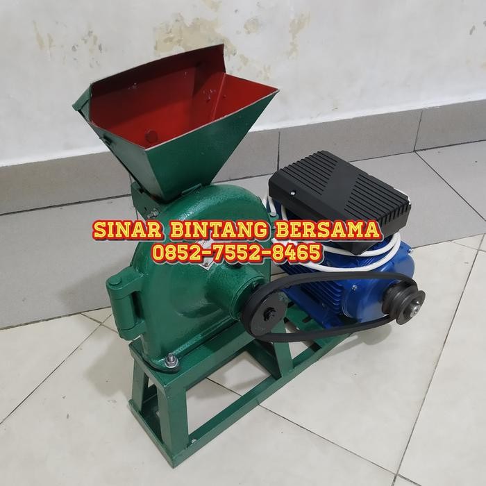 Mesin Penepung Disk Mill FFC 15 Komplit Dinamo