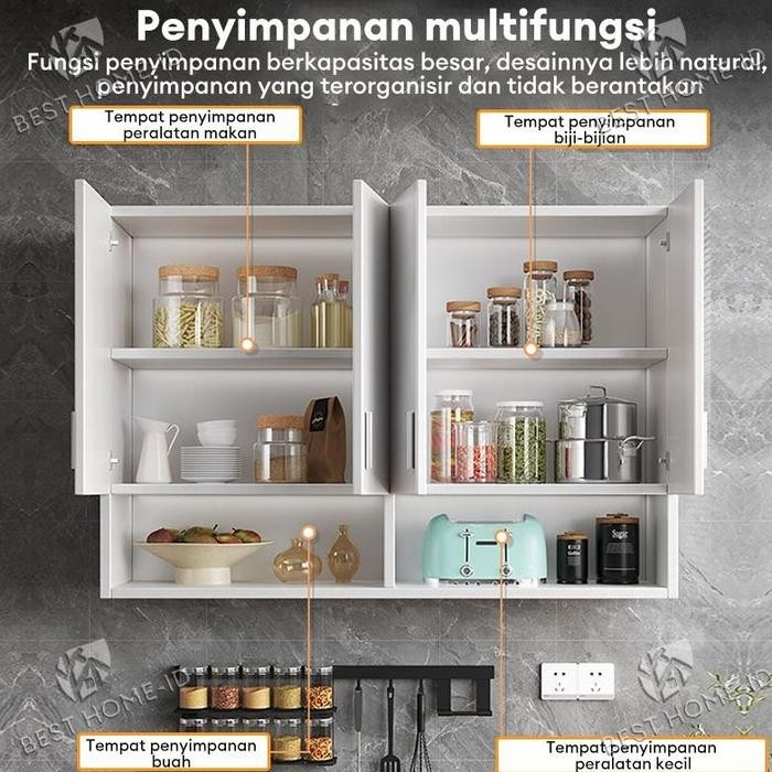 Kitchen Set Atas Minimalis Lemari Dapur Gantung Lemari Dinding Dapur Lemari Kabinet Dapur