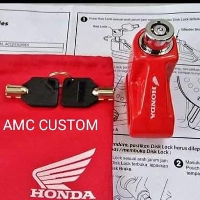 Kunci Cakram Gembok Cakram Honda Original