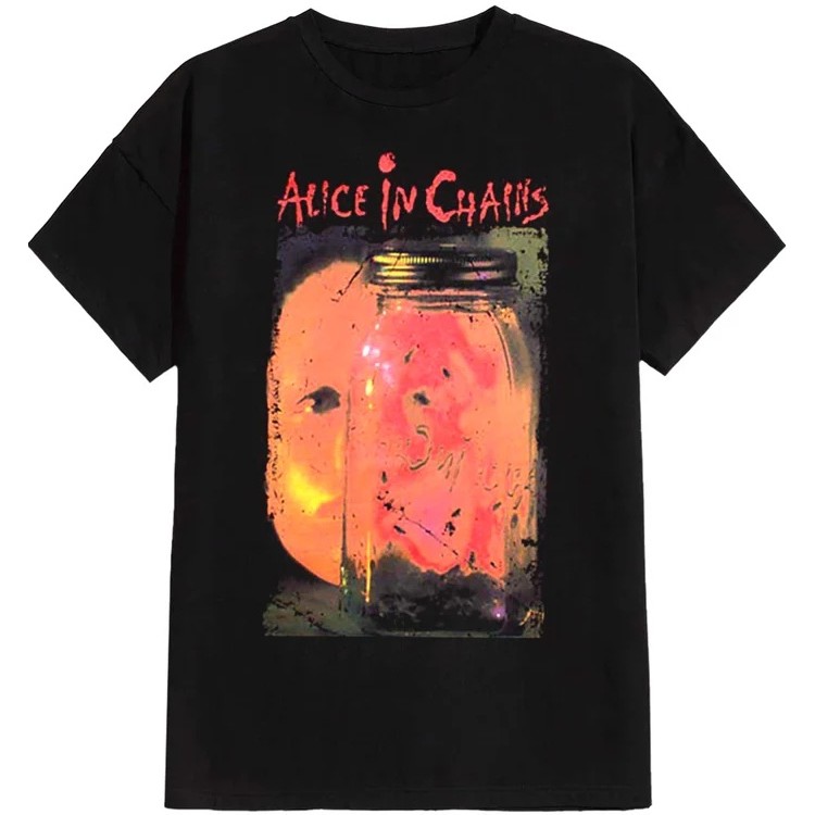 Kaos Alice In Chains Jar Of Flies (Cetak Belakang)
