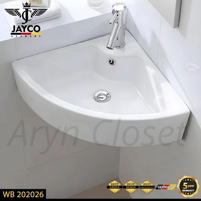 Toto - Wastafel Sudut Sericite Paket / Wastafel Cuci Tangan