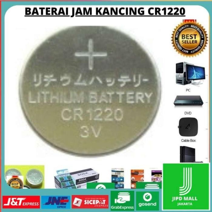 6BJB Baterai Kancing Lithium Cr2450 3V 1 Pcs
