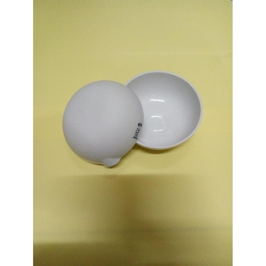 KEQZ Cawan Uap 75Ml / Cawan Penguap 75Ml / Cawan Porselin 75Ml