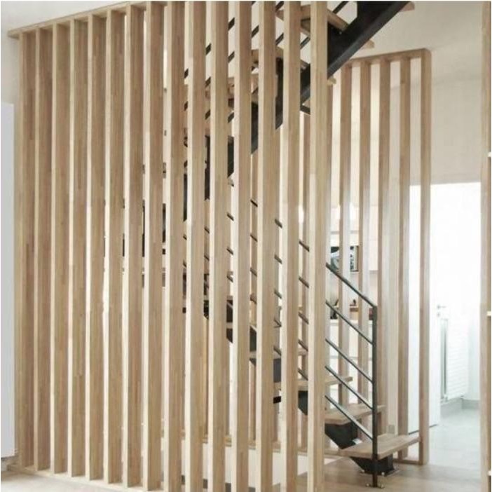 Timber Tube Wpc Outdoor 10X5Cm Wpc Hollow Kotak Outdoor Wpc Kisi Penyekat Kotak Outdoor