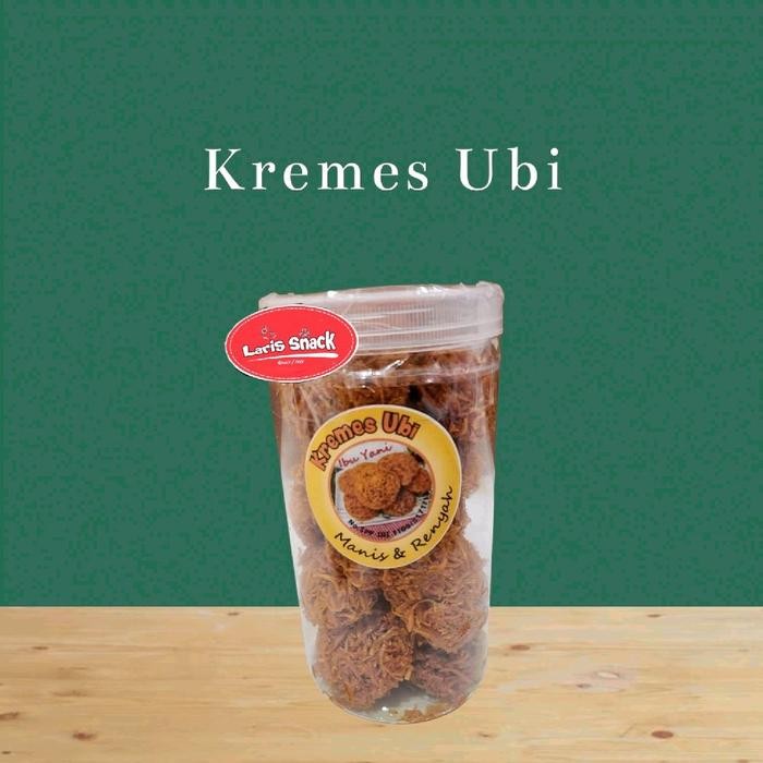 

4ZMI Kremes Ubi Gula Merah Premium Sarang Burung Manis Renyah Toples