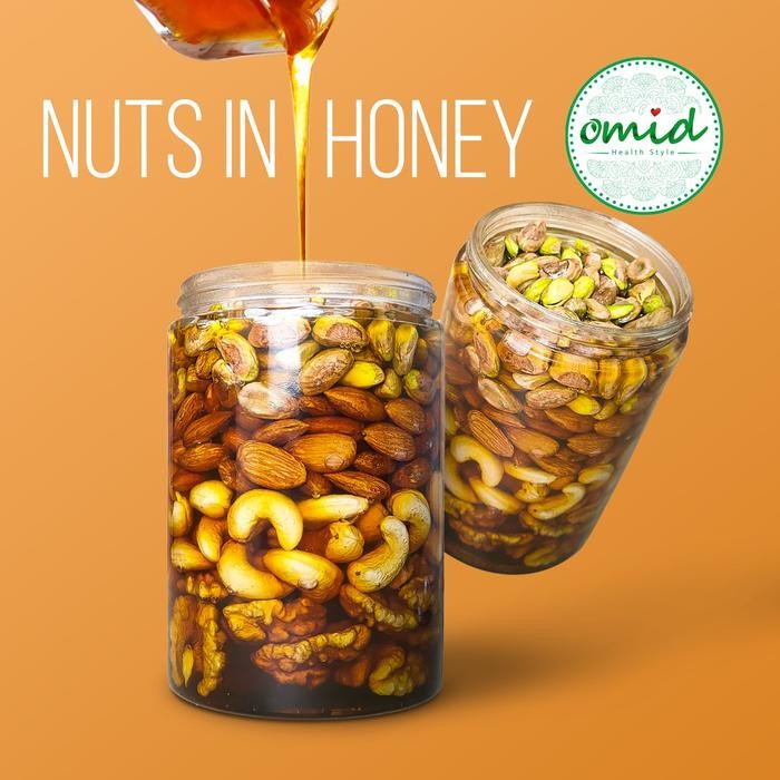

4ZMI Mix Nuts With Honey - Campuran 3 Jenis Kacang Dengan Madu